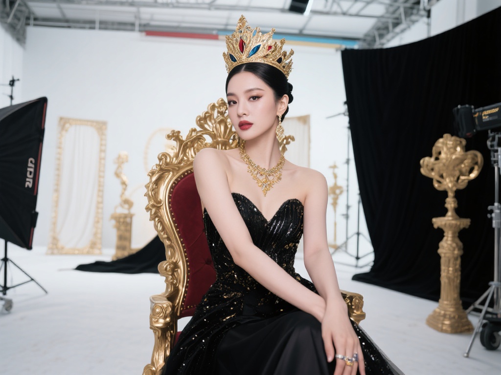 从妆容到服饰，每一个细节都经过反复推敲。据悉，这组